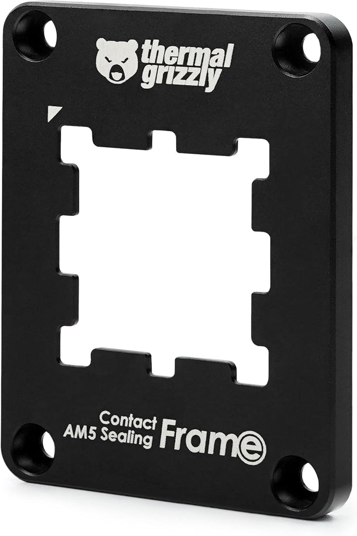 Thermal Grizzly AM5 Contact Sealing Frame - Kombination aus Contact Frame & CPU Guard - Optimiert di