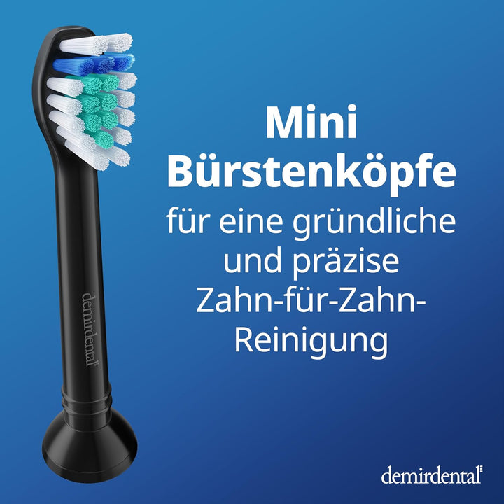 8er demirdental Ersatzbürsten passend für Philips Sonicare, Mini Hart Aufsätze & Aufsteckbürsten, Ha
