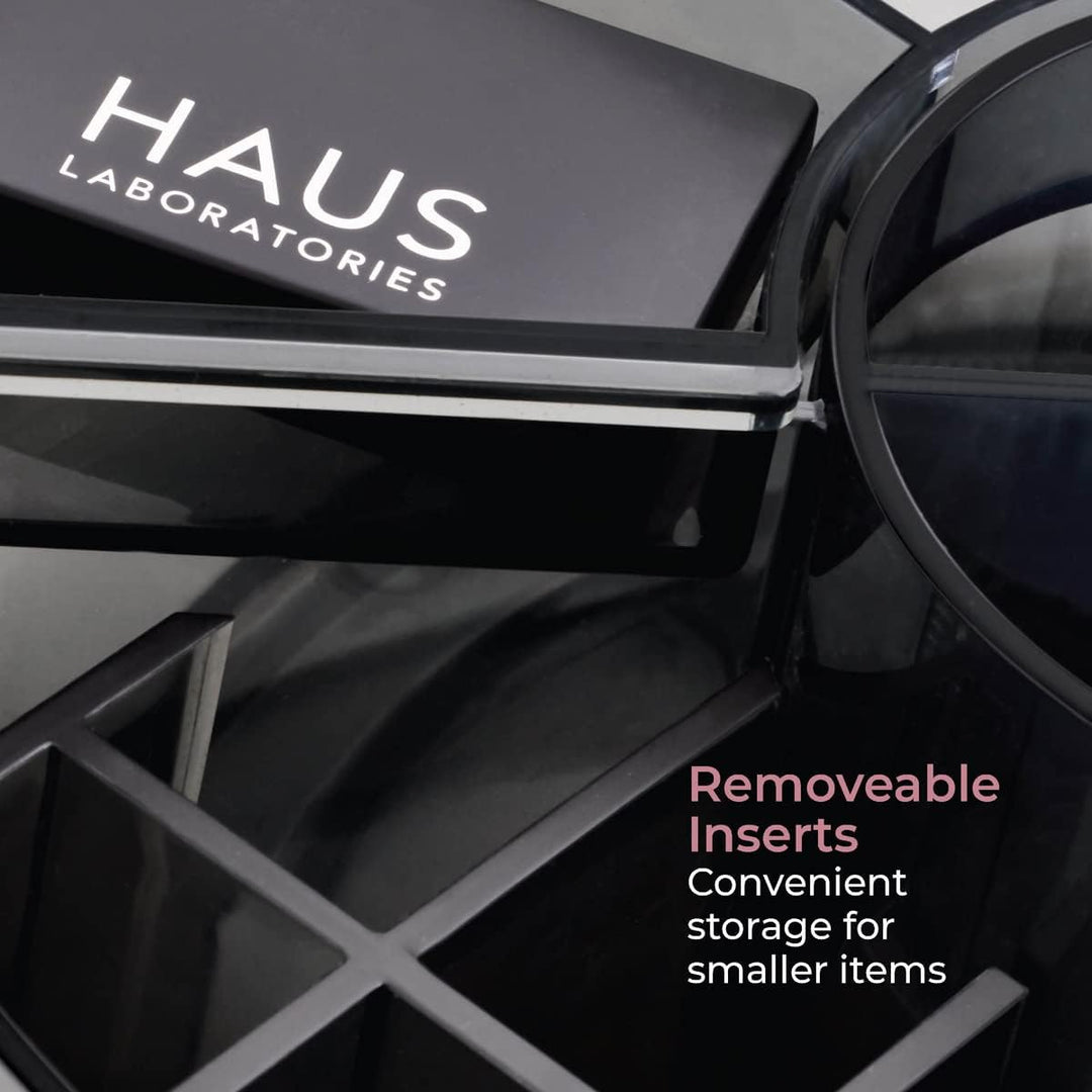 iDesign Make-up Organizer drehbar, individualisierbare Schmink Aufbewahrung aus der Signature Series