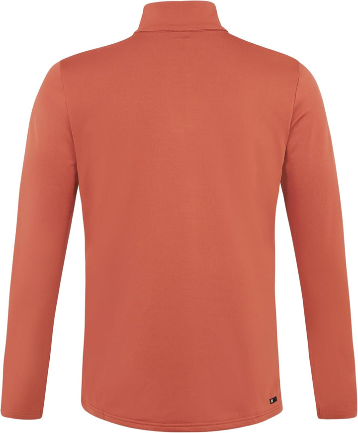 Protest Herren 1/4-reissverschluss WILL S Brick Orange, S Brick Orange