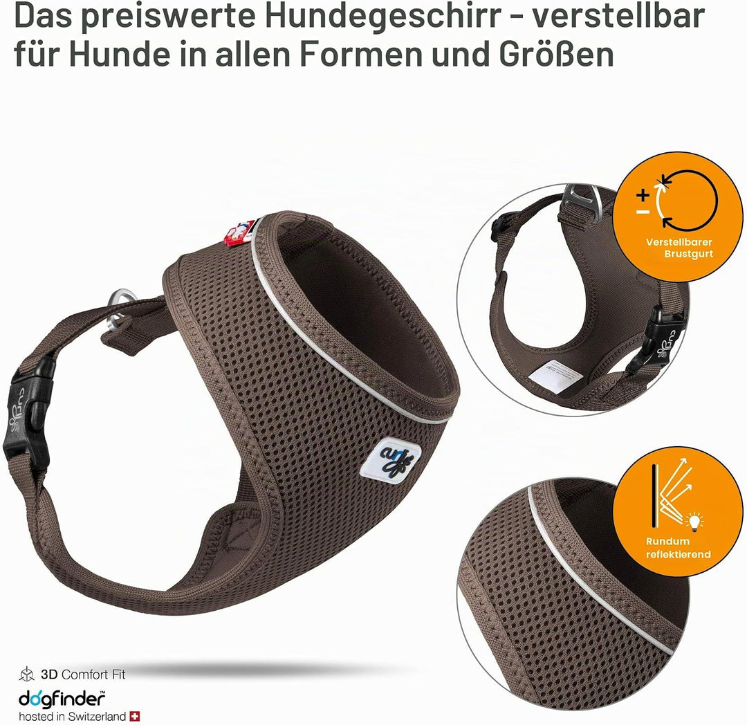 Basic Harness Air-Mesh Brown XS XS Brown, XS Brown