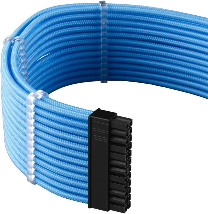 CableMod PRO ModMesh C-Series AXi, Hxi, RM Cable Kit - Light Blue Blau, Blau