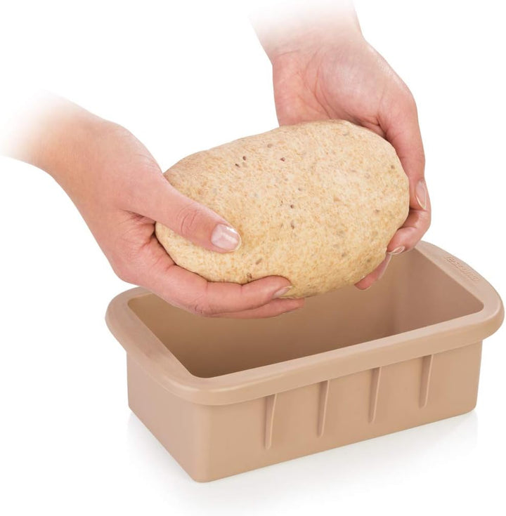 Silikonform für Brot in Kassette