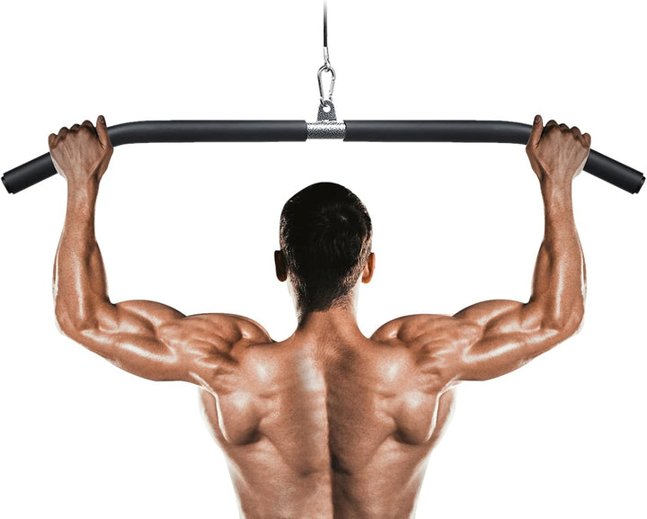 Lyndwin Latzugstange Bizeps Stange Klimmzugstangen Zugstange Muskelzugstange für Zuhause Bodybuildin