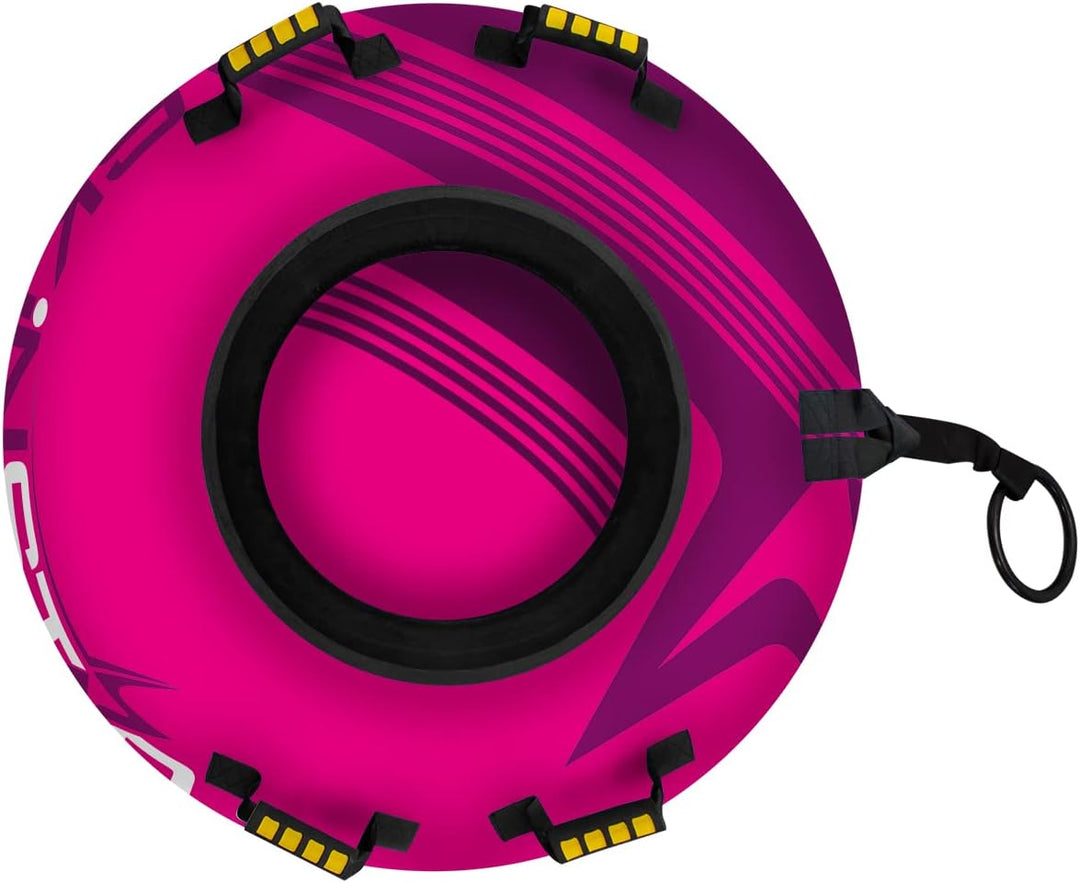 SkinStar Aufblasbare Schlitten Snow Tube Schlitten Bob Rodel Reifen Schneereifen Snowtube mit Griffe