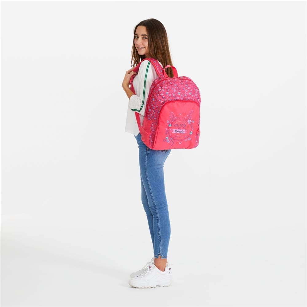 Movom Enjoy Rucksack Rosa 33x44x13,5 cms Polyester 19.6L Rucksack 44 cm, Rucksack 44 cm