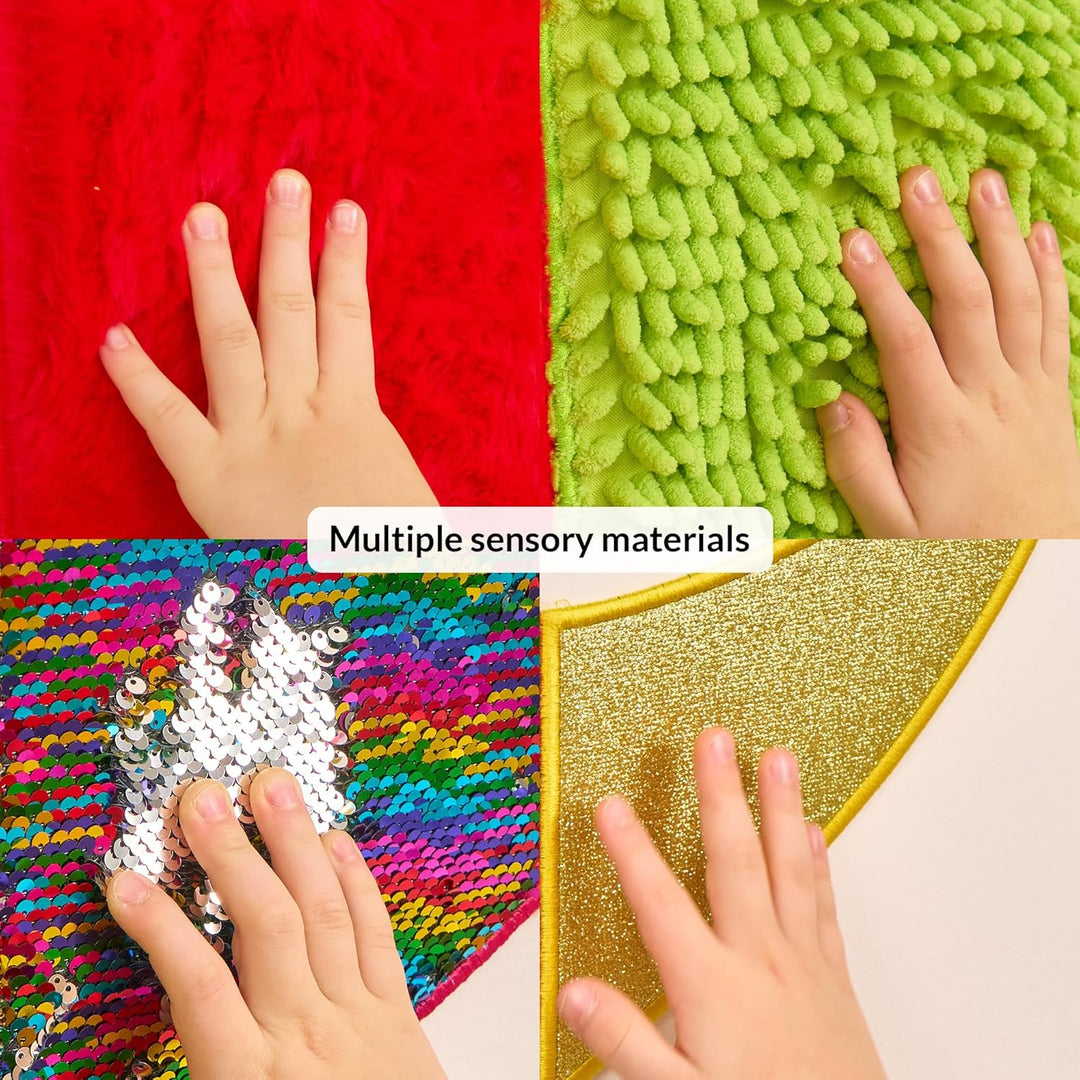 Sensory Wall v4 | Sensory Wall Panel (Caterpillar) T-rex, T-rex