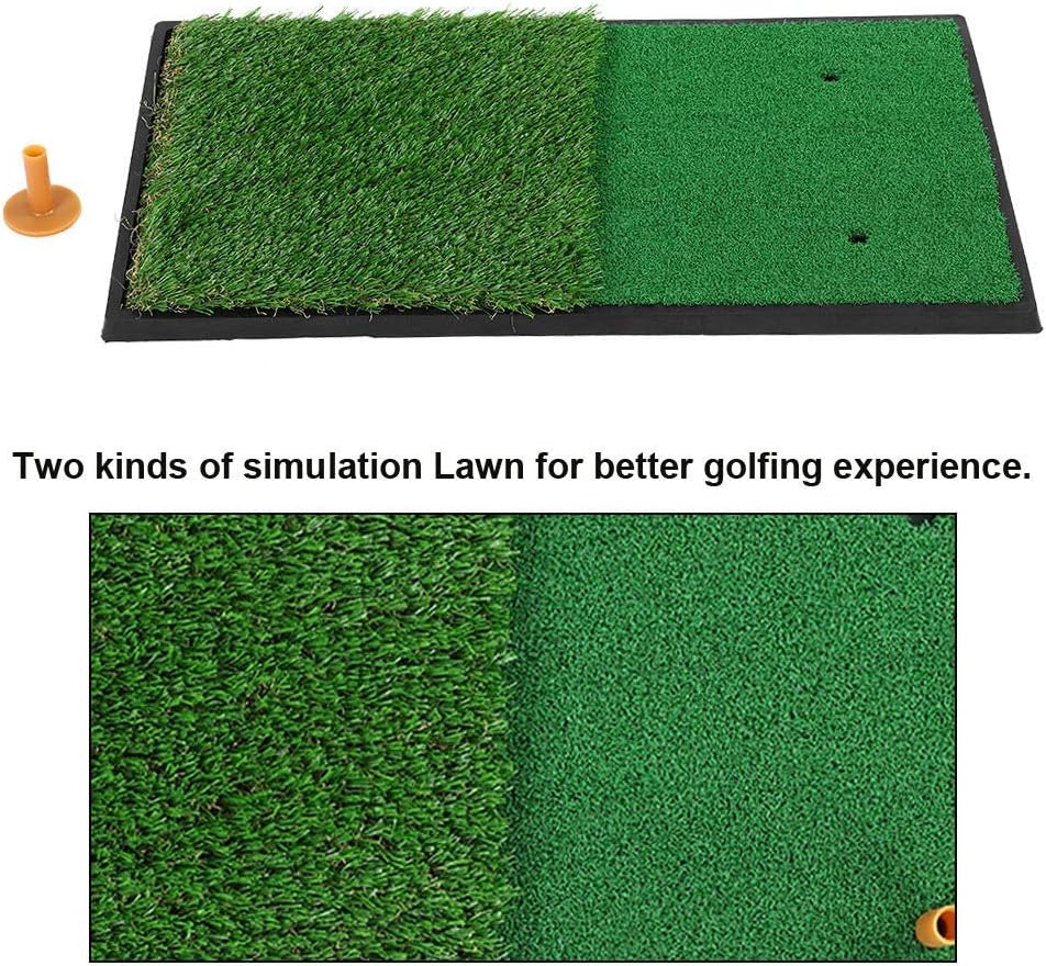 Putting Matte, 65 * 35 cm Puttingmatte Indoor Abschlagmatte Übungsmatte Matte Trainingshilfen