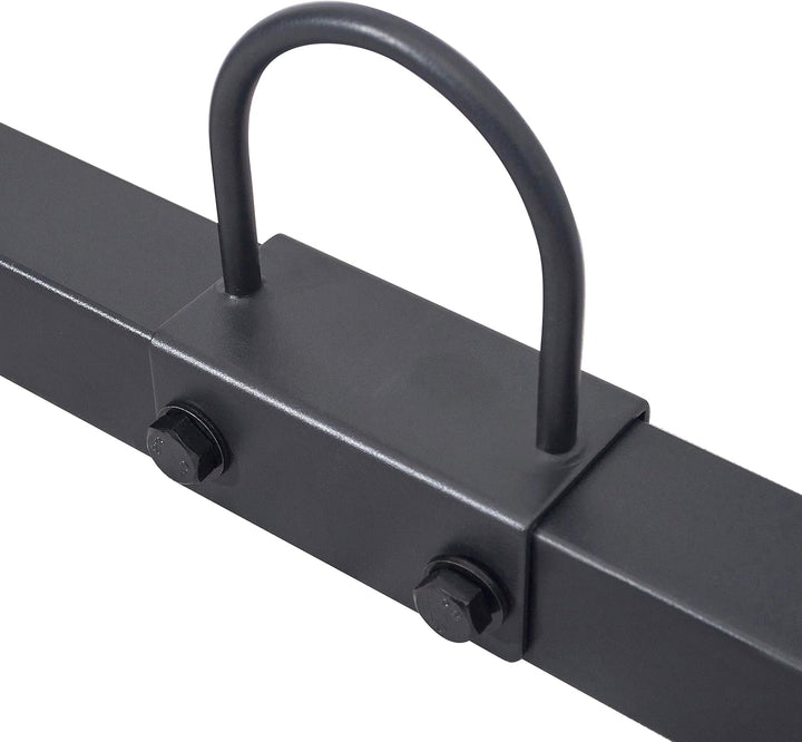 Sunny Health & Fitness Power Cage Squat Rack Upgrade-Zubehör, Dip-Stange, Hantelscheibenhalter, Belt