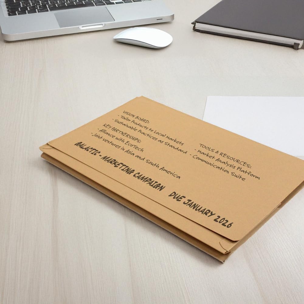 Guildhall PW3-YLWZ Dokumentenmappe, lange Klappe, 315 g/m², 356 x 254 mm, Gelb, 50 Stück, gelb