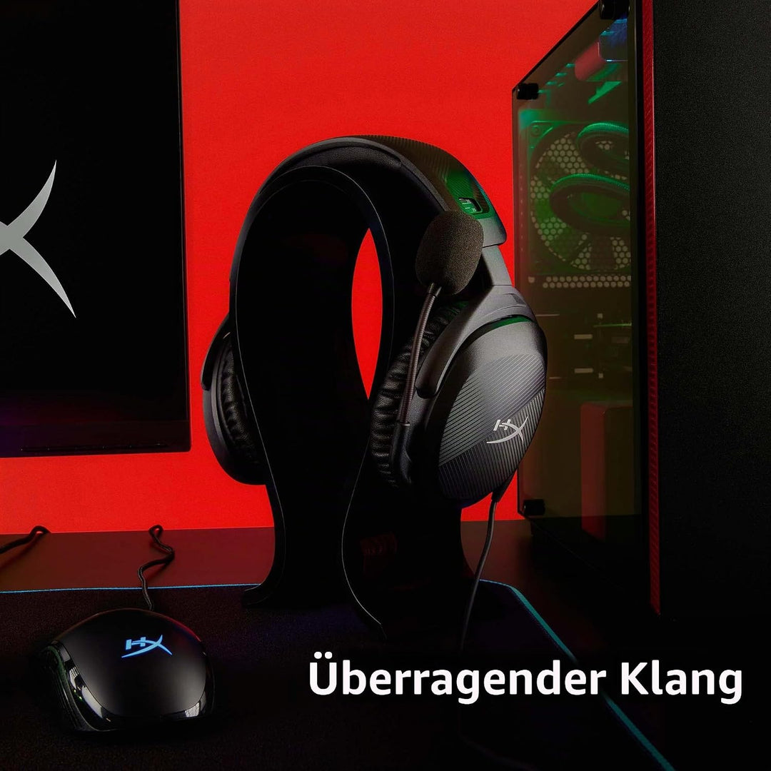 HyperX Cloud Stinger 2 – Grösse neu definiert, Leichtes Over-Ear-Headset mit Mikrofon, Stummschaltun