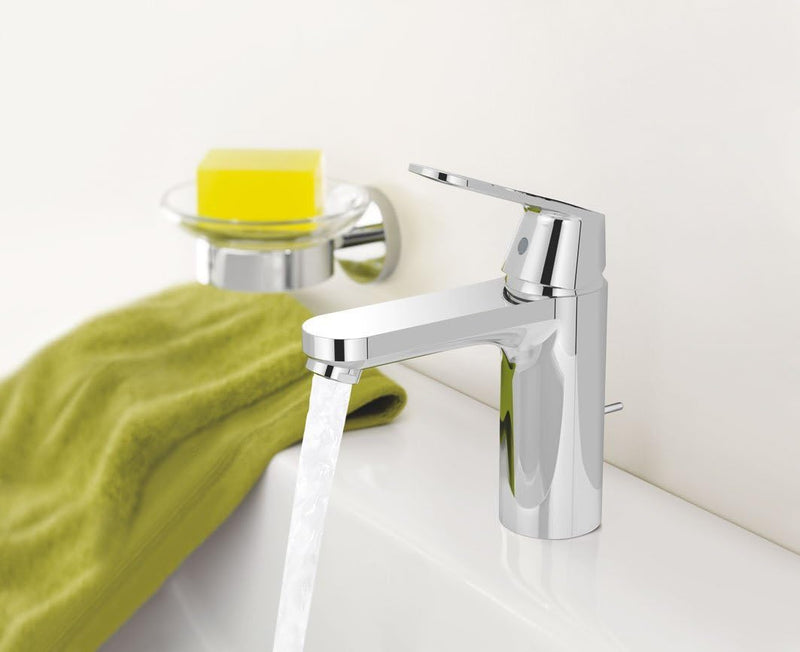 Grohe Eurosmart Cosmopolitan Badarmaturen Einhand-Wannenbatterie (DN 15, mit Brausegarnitur) chrom &