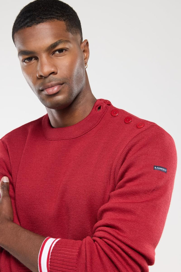 Armor Lux Herren Fouesnant Pullover XXS Piment, XXS Piment