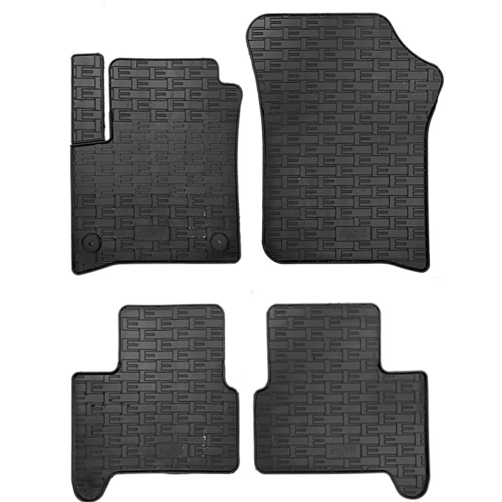 AUTO-STYLE Satz Gummimatten kompatibel mit Volkswagen e-Up / Skoda e-Citigo / Seat e-Mii 2019- (4-te
