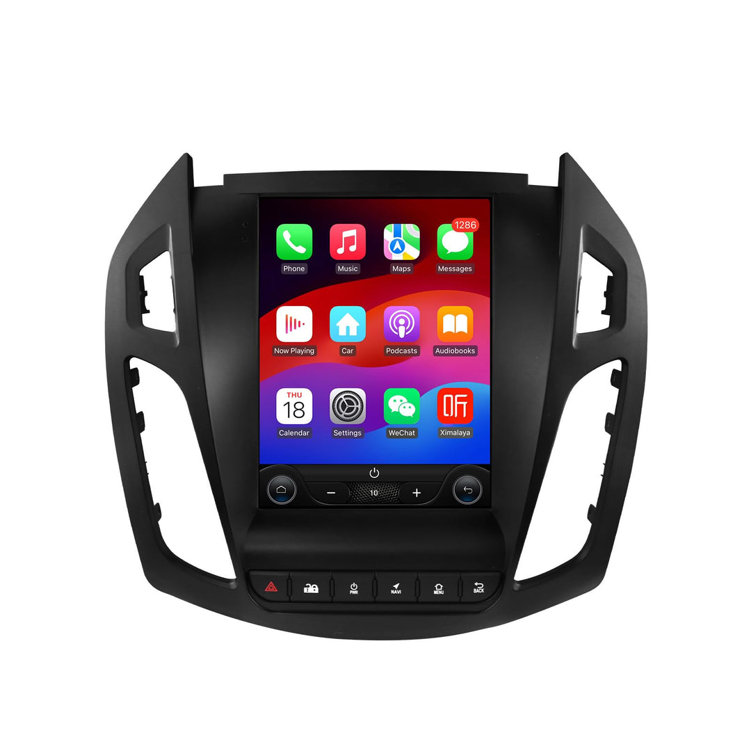 Android 14 9.7Zoll-Autoradio Vertikaler Bildschirm für Frod Transit Connect/Tourneo Connect 2013-201