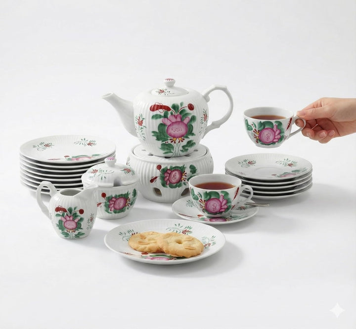 Tee-Service ,,Ostfriesische Teerose&