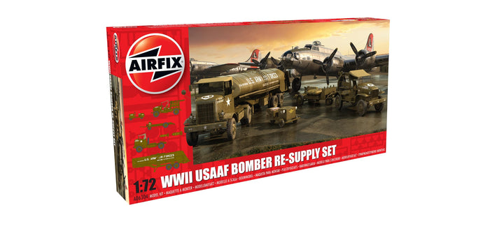 WWII USAAF 8th Bomber Resupply Set Modellbausatz