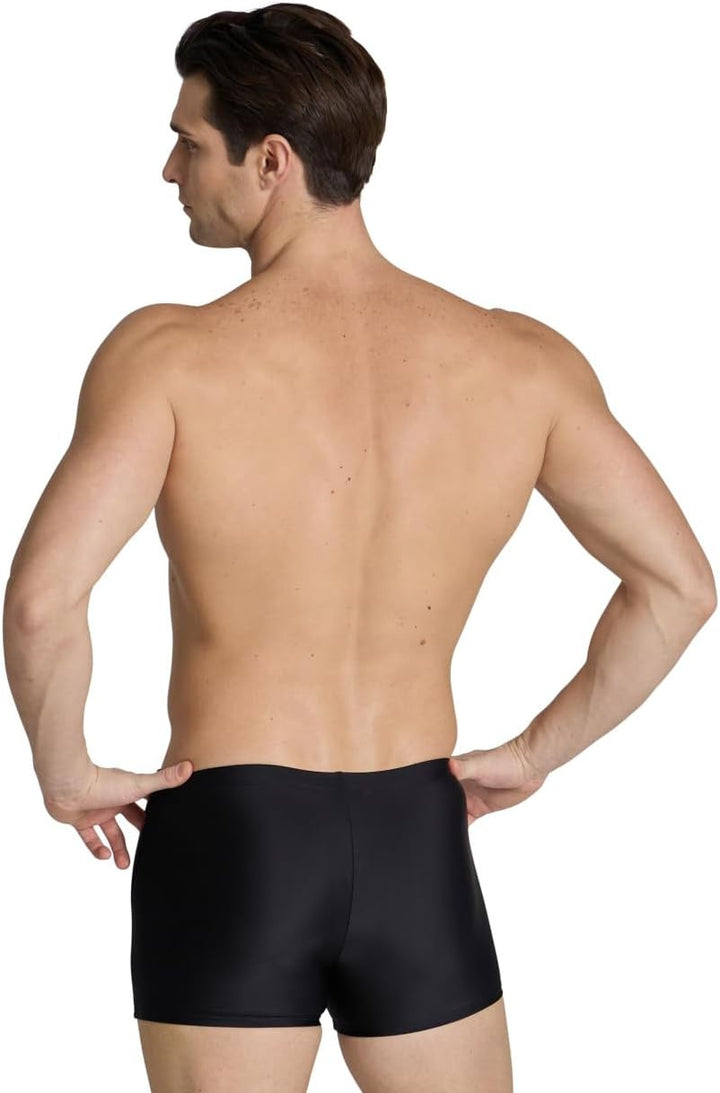 ARENA Herren Men's Dreamy Swim Short Swim Trunks (1er Pack) 44 Black-fluo Red, 44 Black-fluo Red