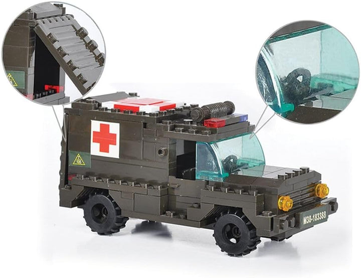 Sluban M38-B7100 - Baukasten - Armee - Hauptquartier / 3+ jahre / 1086 stucke