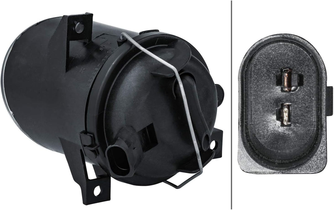 HELLA 1N0 270 255-061 Halogen-Nebelscheinwerfer - rechts - für u.a. VW Polo (9N_), rechts