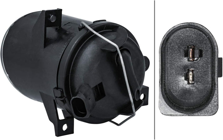 HELLA 1N0 270 255-061 Halogen-Nebelscheinwerfer - rechts - für u.a. VW Polo (9N_), rechts