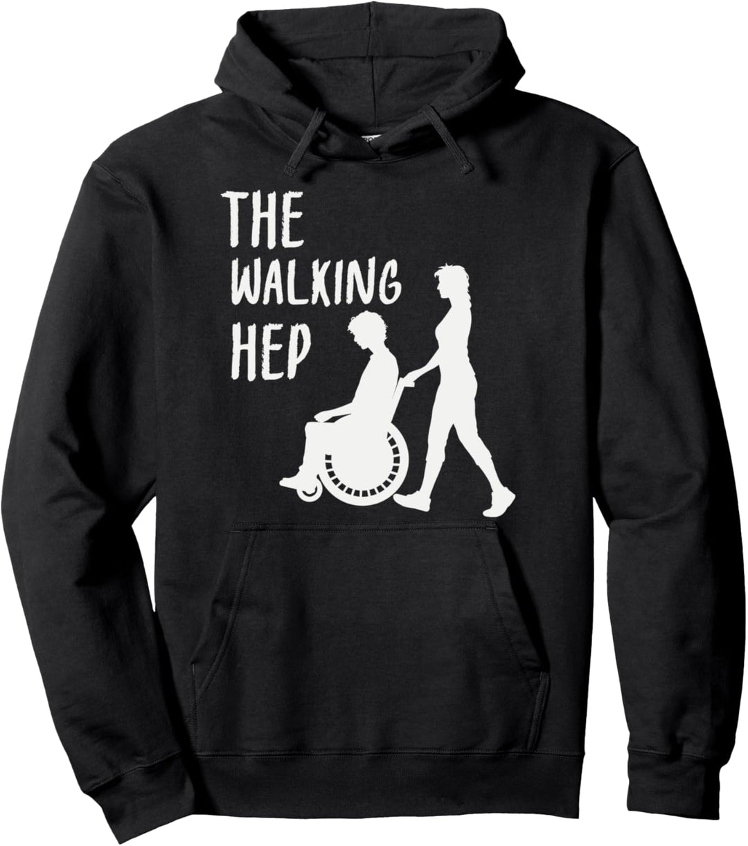 The Walking HEP Heilerziehungspflegerin Soziale Berufe Pullover Hoodie