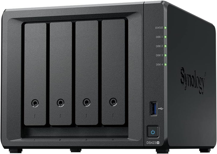 Synology DiskStation DS423+ Netzwerk-Speicherlaufwerk (schwarz)