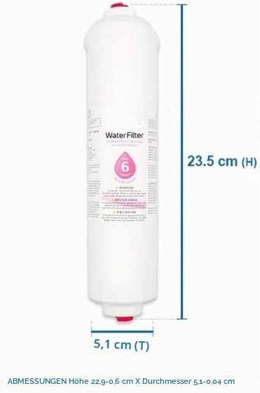 Original Ersatz ADQ73693903 / ADQ736939 Kühlschrank-Wasserfilter passend für LG Kühlschränke GC-L207