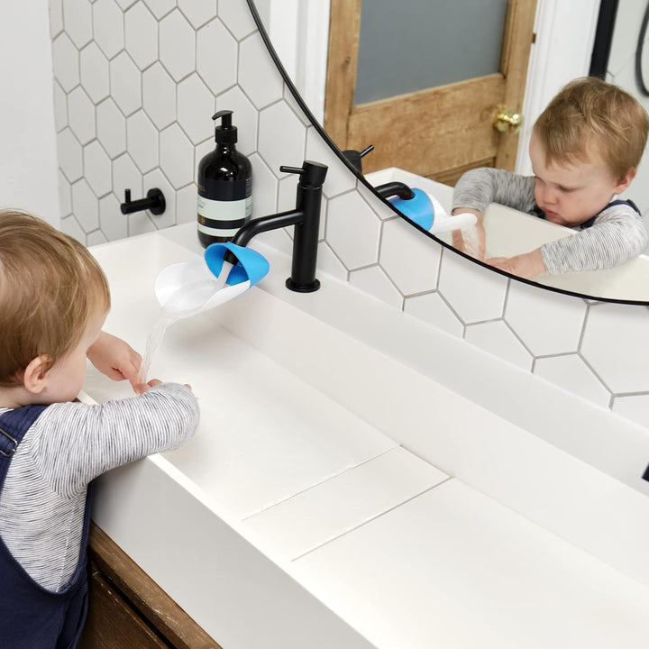 Prince Lionheart Reach It Tap Extender | Wasserhahnverlängerung | Kinderhandwäsche | 2 Stücke | Flex