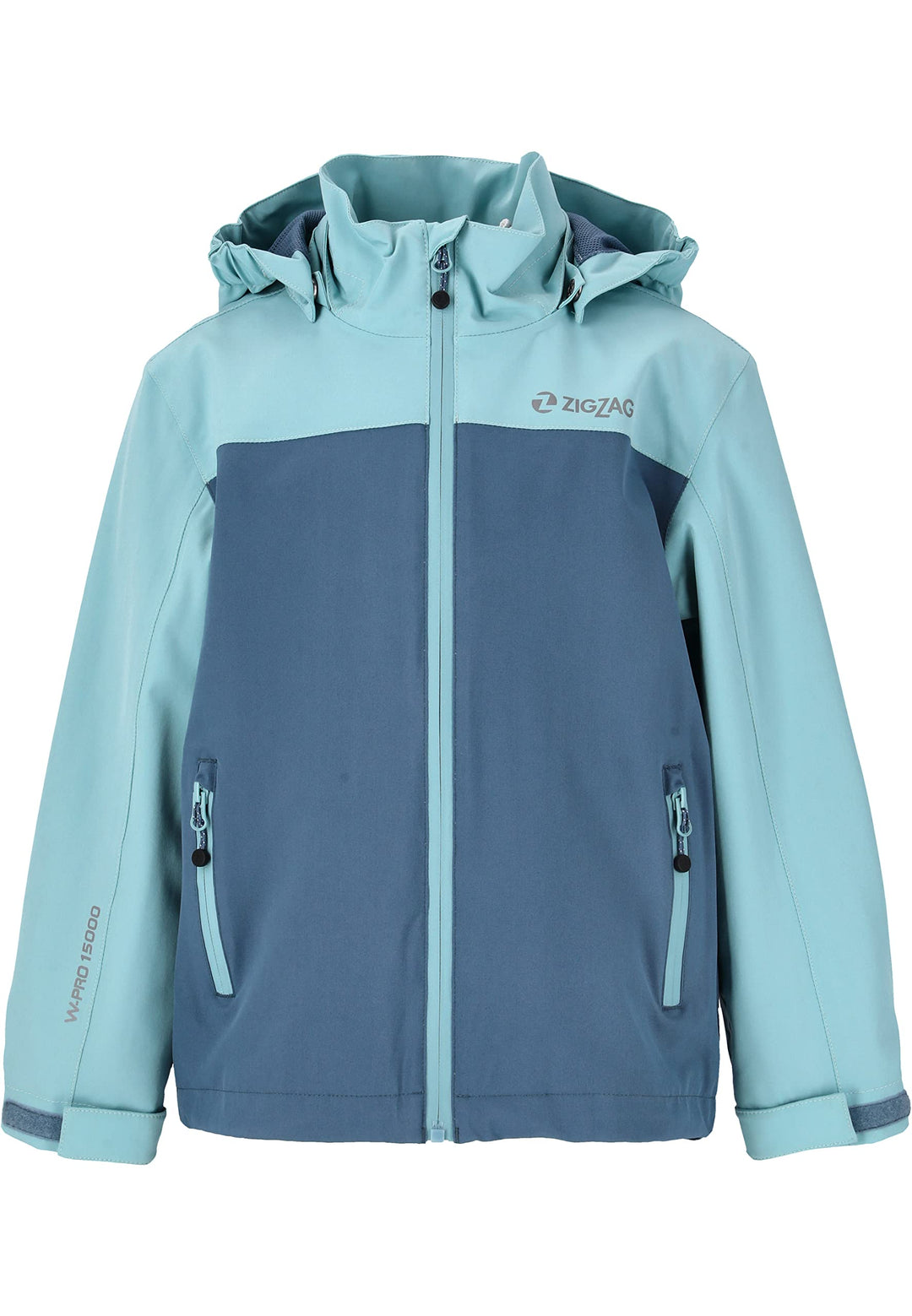 ZIGZAG Kinder Funktionsjacke Bloomer 92 2189 Cameo Blue, 92 2189 Cameo Blue