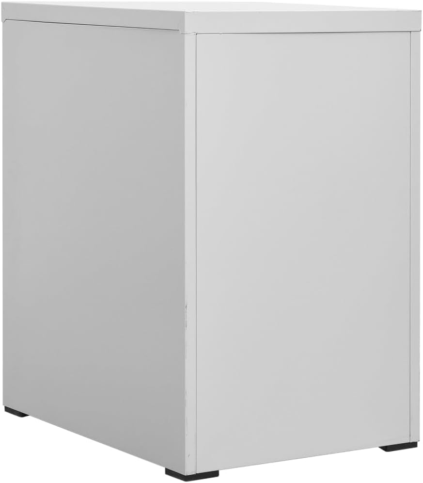 vidaXL Aktenschrank Büroschrank Metallschrank Schrank Stahlschrank Schubladenschrank Bürocontainer L