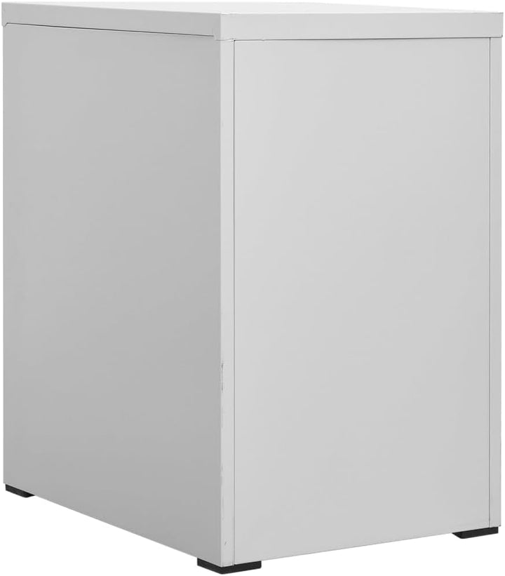 vidaXL Aktenschrank Büroschrank Metallschrank Schrank Stahlschrank Schubladenschrank Bürocontainer L