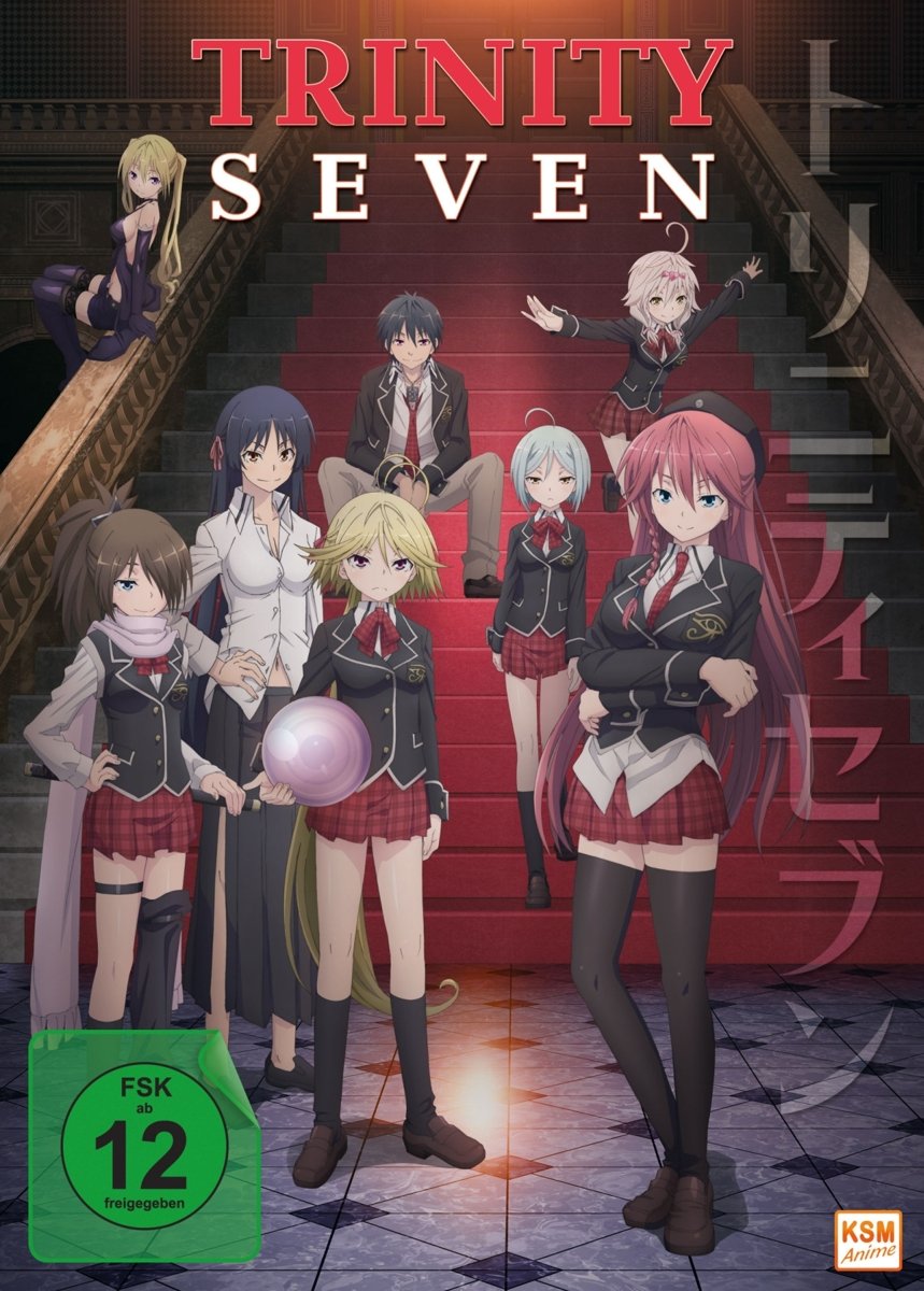 Trinity Seven Vol. 1 - Episode 01-04 - im Sammelschuber, DVD