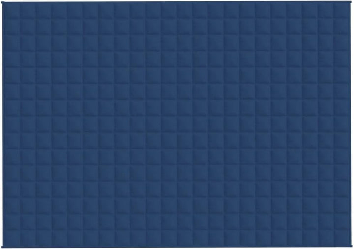 Homgoday Gewichtete Decke Blau 155x220 cm 11 kg Stoff, Möbeldekor Warme und Bequeme Decke, Hochwerti