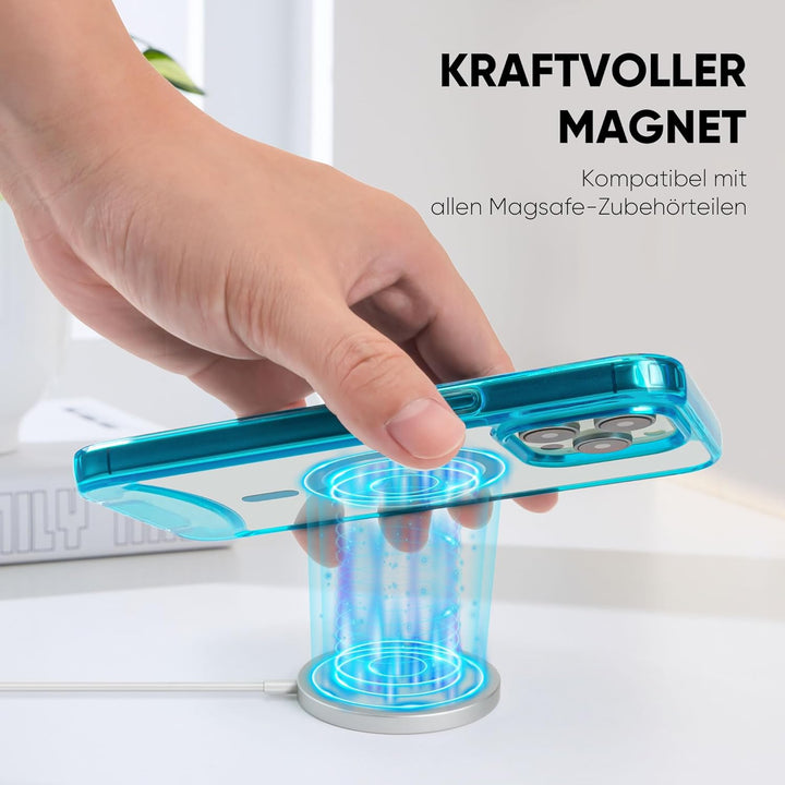 Handyband kompatibel mit iPhone 13 Pro Max, Necklace Hülle mit Bands Handyhülle für zum Umhängen,Mag