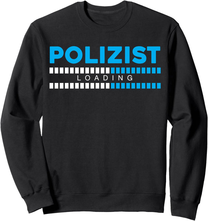 Werdender Polizist Beruf Polizei Studium Ausbildung Geschenk Sweatshirt