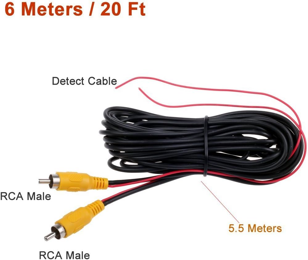 Cocar Auto Rückfahrkamera Backup Camera Stossstange Lochbohren 18 mm Halterung Universal Fit Einpark