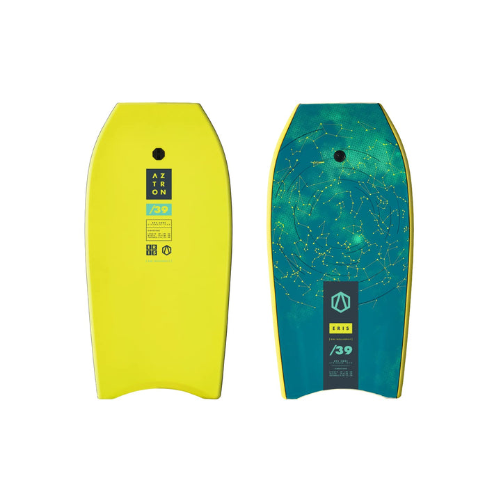 Aztron, ERIS 39 super leichtes und langlebiges Bodyboard für Anfänger, Unisex, Gelb