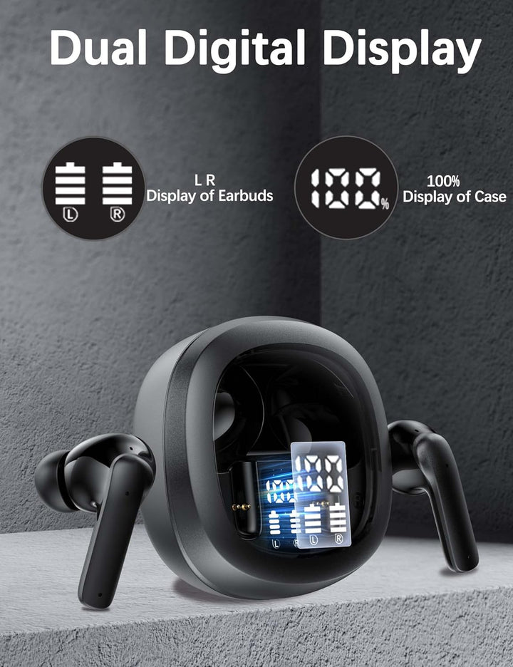 Kopfhörer Kabellos für iPhone 17 Pro Max 14 13 Pixel 9a 8 8a,In Ear Kopfhörer Kabellos Bluetooth 5.3