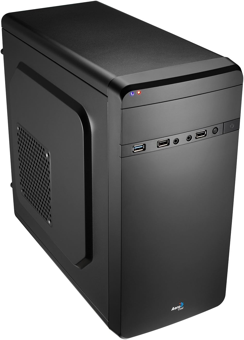Aerocool QS180 Mini Micro ATX Computer Tasche mit USB 3.0 - Schwarz QS-180, QS-180