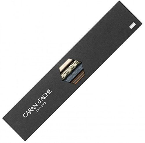 Caran d'Ache Holzbleistifte Les Crayons de la Maison CdA, 1 Stück (4er Pack)