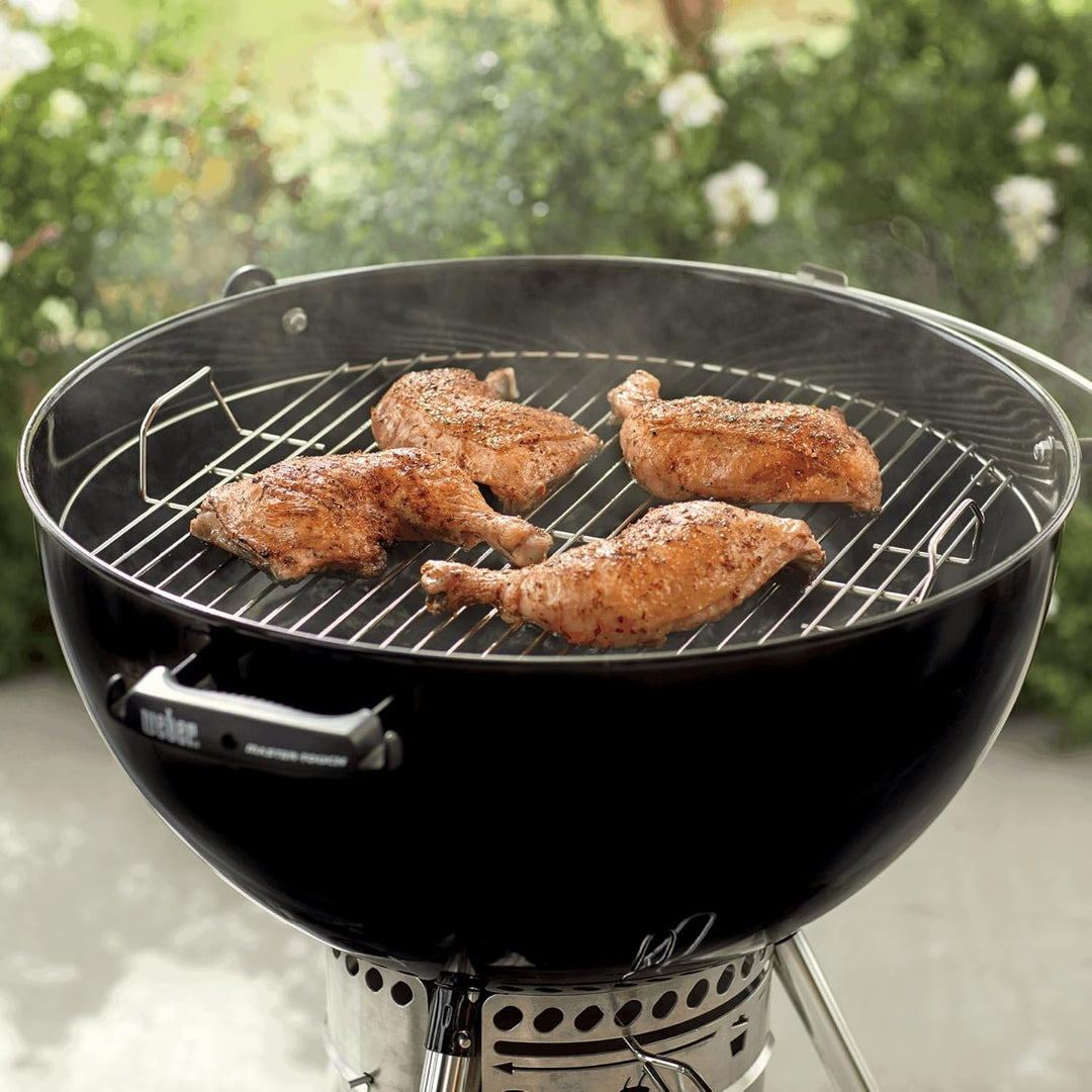 7436 54,6CM Rund Grillrost Klappbarem für Weber 57CM Holzkohlegrills,Grillrostersatzteil für Weber O