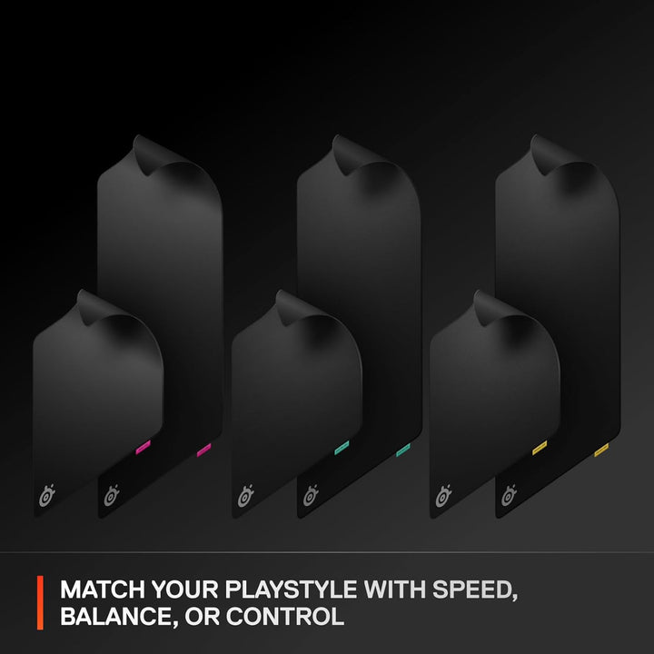 SteelSeries QcK XL Performance Speed Gaming-Mauspad, extra Dichte für EIN reibungsloses Gleiten, Fla