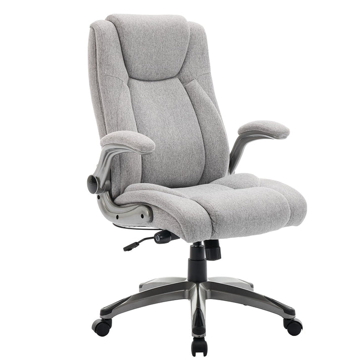 COLAMY Bürostuhl Ergonomisch, Chefsessel mit Hoher Rückenlehne, Ergonomischer 360° Drehstuhl für Bür