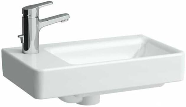 Laufen Handwaschbecken asymetrisch links Laufen PRO 480x280 weiss, 8159550001041