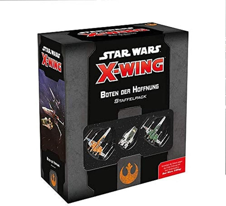 Atomic Mass Games | Star Wars: X-Wing 2. Edition – Boten der Hoffnung | Erweiterung | Tabletop | 2 S