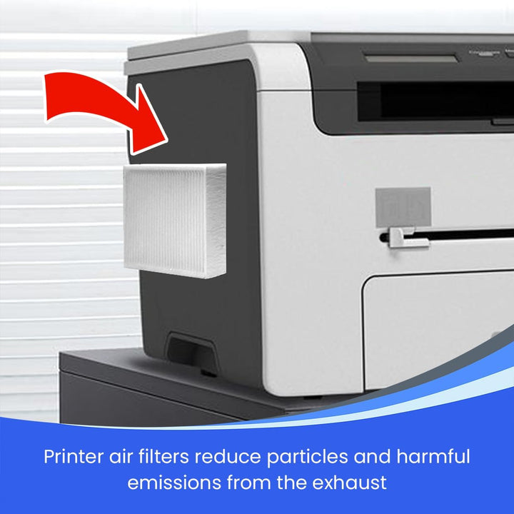 effektiver Feinstaubfilter für Laserdrucker, 150 x 100 mm, 1 Stück, 1 stück