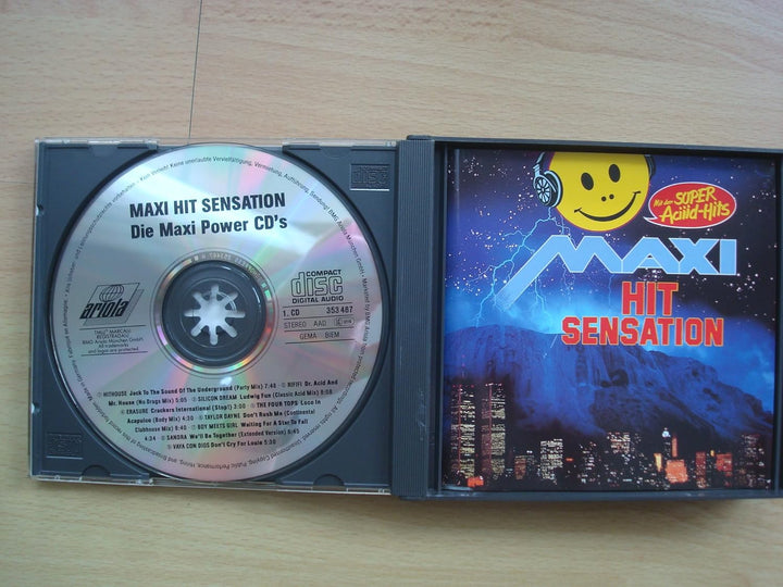 Maxi Hit Sensation (1989), Audio-CD