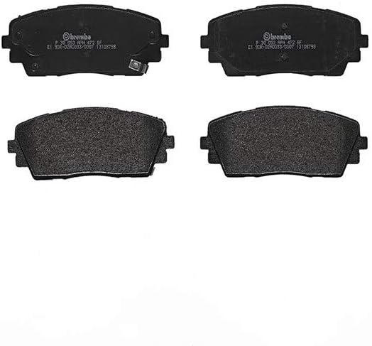 Brembo P30053 Vordere Bremsbeläge, Anzahl 4