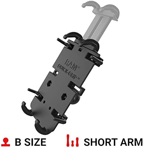 Ram Mounts UNPKD RAM Quick-Grip XL Phone Holder for Larger Devices, W126108862 (Holder for Larger De